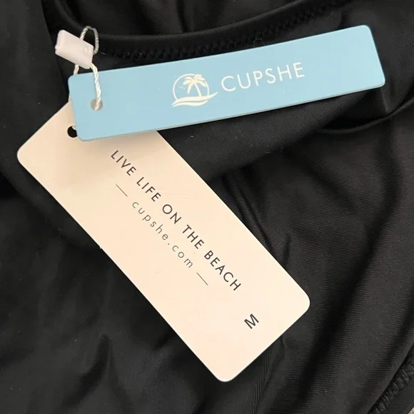 NWT! Cupshe Floral One Piece Swimsuit Sz M - Picture 5 of 9